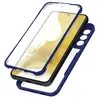 Image de Coque pour Samsung Galaxy S22 Dos Plexiglas et Avant Polymère Bleu