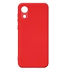 Image de Coque pour Samsung Galaxy A03 Core Silicone Semi-rigide Finition Soft-touch Fine Rouge