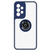 Image de Coque pour Galaxy A33 5G Antichoc avec Anneau Magnétique Rotatif Bleu nuit