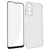 Image de Coque pour Samsung Galaxy A23 5G Silicone Souple et Film Verre Trempé 9H Avizar Transparent
