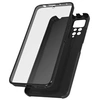 Image de Coque pour 360 pour Xiaomi Redmi Note 11 Pro 5G Arrière Rigide et Avant Souple Noir