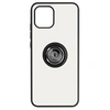 Image de Coque pour Samsung Galaxy A03 Bi-matière Bague Métallique Support Vidéo Noir
