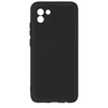 Image de Coque pour Samsung Galaxy A03 Silicone Semi-rigide Finition Soft-touch Fine noir