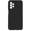 Image de Coque pour Samsung Galaxy A13 4G Semi-rigide Soft-touch Fine Noir