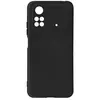 Image de Coque pour Xiaomi Poco M4 Pro 4G Semi-rigide Soft-touch Fine Noir