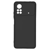 Image de Coque pour Xiaomi Poco X4 Pro 5G Silicone Semi-rigide Finition Soft-touch Fine noir
