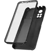 Image de Coque pour Xiaomi Poco X4 Pro 5G Arrière Rigide et Avant Souple Noir