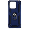 Image de Coque pour Xiaomi Redmi 10C Antichoc Bi-matière Bague Support Vidéo bleu nuit