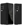 Image de Coque pour Samsung Galaxy Z Fold 4 Soft Touch avec Film Ecran Stylet Tactile Noir