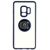 Image de Coque pour Samsung Galaxy S9 Bi-matière Bague Métallique Support Vidéo bleu