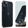 Image de Coque pour iPhone 14 Plus Silicone Gel Coins Renforcés Antichocs Transparent