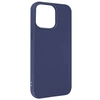 Image de Coque iPhone 14 Plus Silicone Flexible Finition Mate Anti-traces bleu nuit