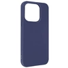 Image de Coque iPhone 14 Pro Silicone Flexible Finition Mate Anti-traces bleu nuit