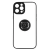 Image de Coque pour iPhone 14 Pro Max Bi-matière Bague Métallique Support Vidéo Noir