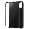 Image de Coque pour iPhone 14 Plus Silicone Gel Souple et Verre Trempé 9H Noir