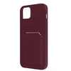 Image de Coque pour iPhone 14 Plus Silicone Souple Porte-carte Fine Légère violet