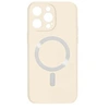 Image de Coque pour iPhone 14 Pro Compatible MagSafe Semi Rigide Soft-Touch Blanc