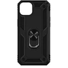 Image de Coque pour iPhone 14 Hybride Antichoc Bague de maintien Support Vidéo Noir