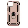 Image de Coque pour iPhone 14 Hybride Antichoc Bague de maintien Support Vidéo Rose champagne