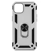 Image de Coque pour iPhone 14 Hybride Antichoc Bague de maintien Support Vidéo argent