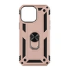 Image de Coque pour iPhone 14 Pro Hybride Bague de maintien Support Vidéo Rose champagne