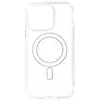Image de Coque iPhone 14 Pro Max Bi-matière Antichoc Compatible MagSafe Transparent