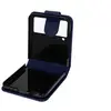 Image de Coque pour Samsung Z Flip 4 Clapet avec Languette Magnétique Bleu Nuit