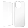 Image de Coque pour iPhone 14 Pro Max Silicone Gel et Film Verre Trempé 9H Transparent