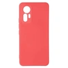 Image de Coque Soft Touch pour Xiaomi 12 Lite en Silicone Semi-rigide Antidérapant Fuchsia