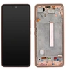 Image de Ecran Complet pour Galaxy A53 5G avec Vitre Tactile et Châssis Samsung Rose champagne