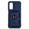 Image de Coque pour Samsung A14 4G et 5G avec Cache caméra et Bague Support Vidéo Bleu