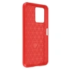 Image de Coque pour Xiaomi Redmi Note 12 4G et 5G Renforcée Souple Carbone Brossé Rouge