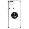 Image de Coque pour Samsung Galaxy A23 5G / M23 5G Bi-matière Bague Métallique Support Vidéo Noir