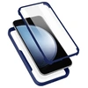 Image de Coque pour iPhone 14 Plus Antichoc Dos Plexiglas et Avant Polymère Bleu