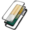 Image de Coque pour Samsung Galaxy A13 5G et A04s Dos Plexiglas et Avant Polymère Noir