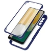 Image de Coque pour Samsung Galaxy A13 5G et A04s Dos Plexiglas et Avant Polymère Bleu