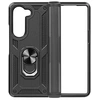 Image de Coque pour Samsung Galaxy Z Fold 5 Hybride Bague Support Magnétique Noir