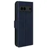 Image de Etui pour Google Pixel 8a Portefeuille Fonction Support Vidéo Bleu nuit