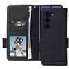 Image de Etui pour Galaxy Z Fold 6 Portefeuille Languette Magnétique Dragonne Noir