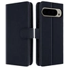 Image de Etui Folio pour Google Pixel 9 Pro XL Série Chesterfield avec Fonction Support Bleu nuit