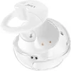 Image de Ecouteurs Bluetooth Clip Design ouvert Micro Appel Touche Tactile Blanc