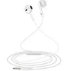 Image de Ecouteurs Jack 3,5mm Intra 1,2m Musique et Appels Mains Libres Blanc
