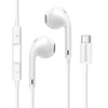 Image de Ecouteurs Filaires USB-C pour iPhone 17 Air avec Microphone intégré Blanc