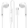 Image de Ecouteurs pour Google Pixel 10 Pro Filaires USB-C avec Micro intégré Blanc