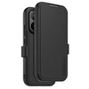 Image de Etui à rabat au touché peau avec dragonne amovible Noir pour Xiaomi 17T