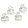 Image de roulette panier superieur kit x4 dia 24 pour lave vaisselle - 481252888113