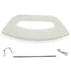 Image de Poignee De Porte Global Blanche Futura Pour Lave Linge - C00507932