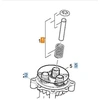 Image de Piston Repere 1 pour NETTOYEUR HAUTE-PRESSION - 45533060