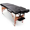 Image de Table De Massage Pliante Avec Accessoires Et Housse Tdm102 Noir