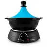 Image de Tajine électrique Avec Pot En Terre Cuite Kjine_3 Bleu